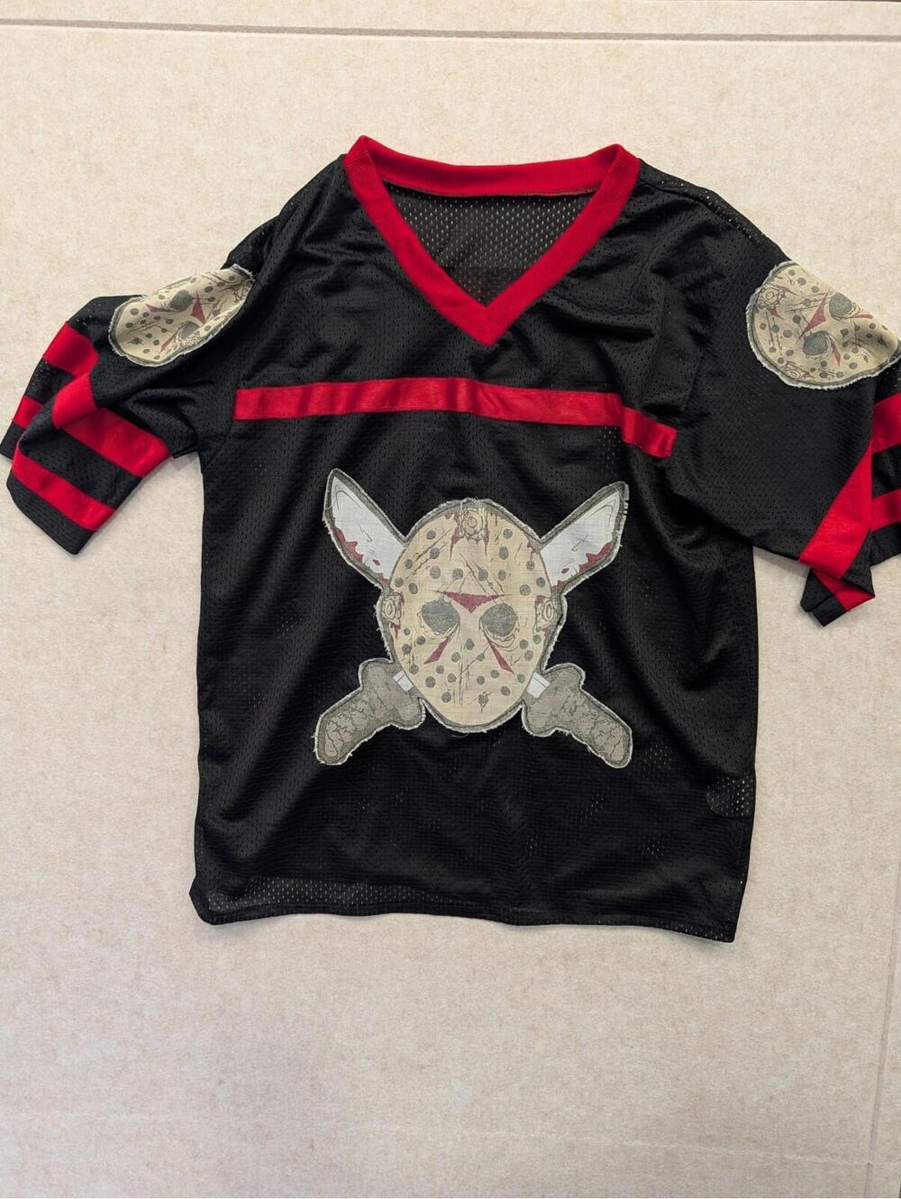 Rubies Hockey Jersey Jason Voorhees Friday The 13th Size Medium